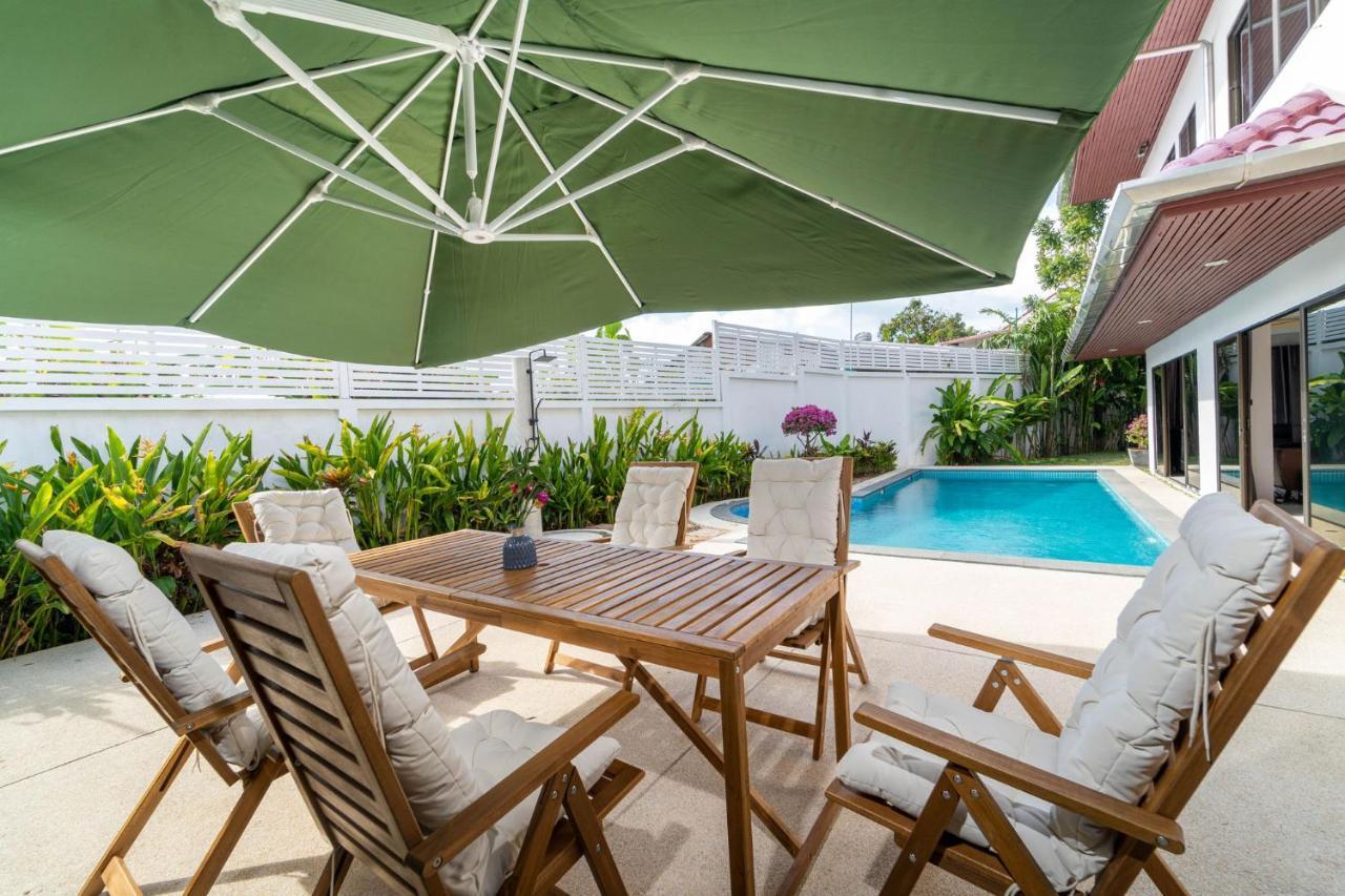 Villa Amaya, 2 Story Tropical Oasis With Green Hills View & Pool, Kamala Beach Extérieur photo