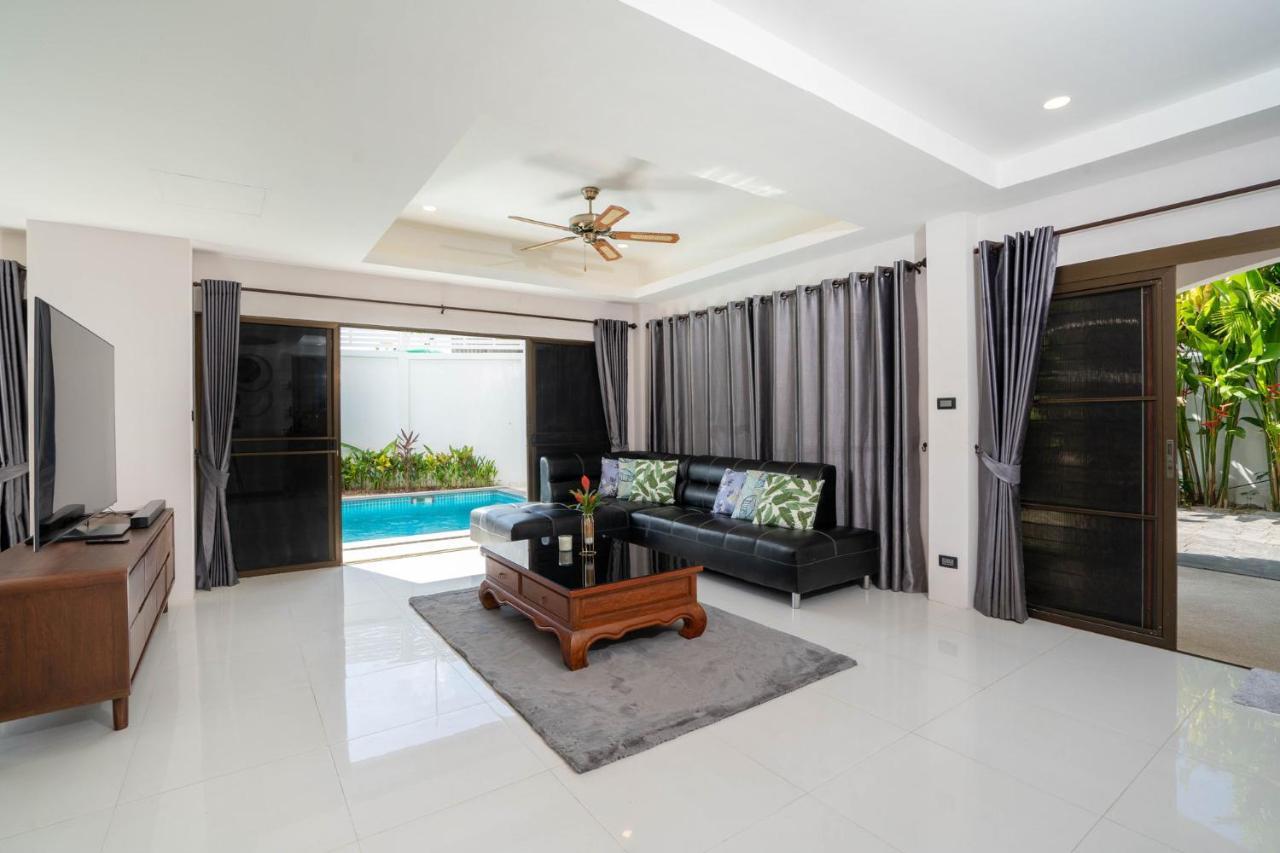 Villa Amaya, 2 Story Tropical Oasis With Green Hills View & Pool, Kamala Beach Extérieur photo