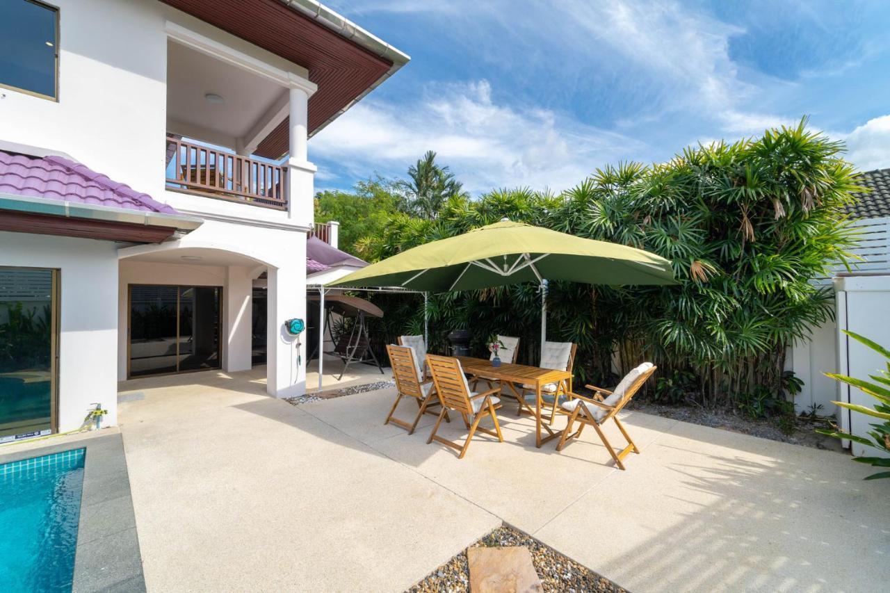 Villa Amaya, 2 Story Tropical Oasis With Green Hills View & Pool, Kamala Beach Extérieur photo