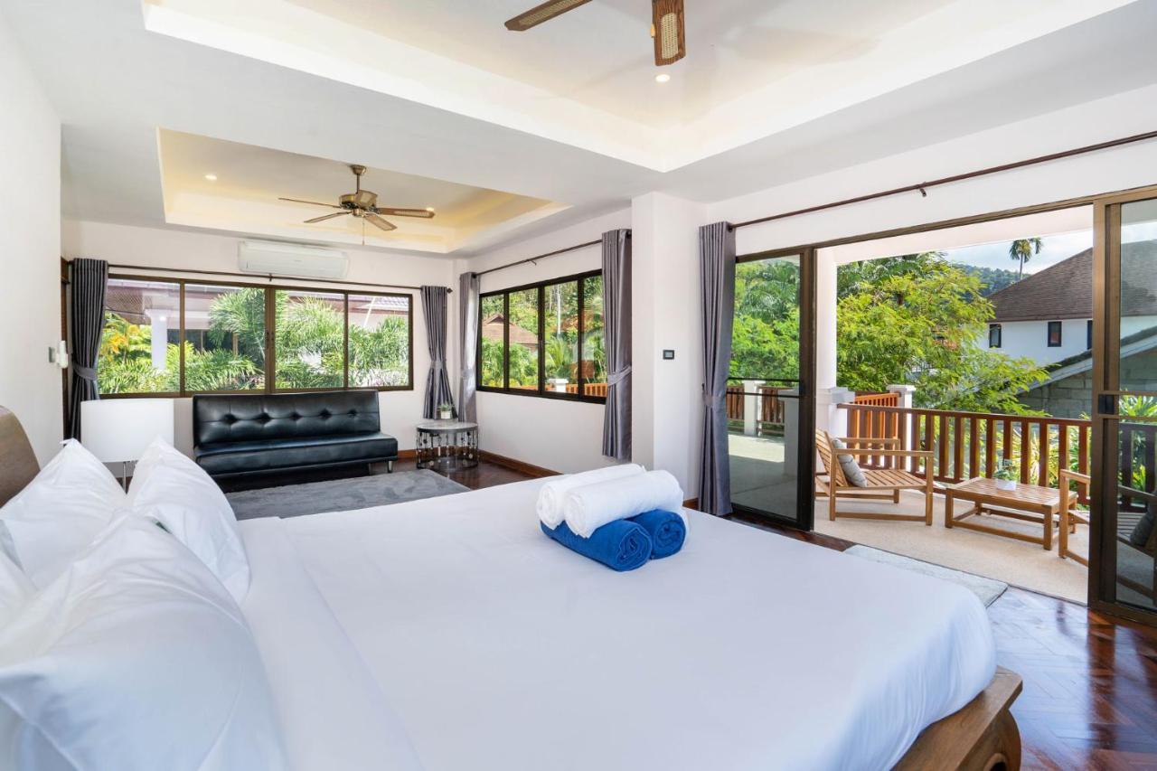 Villa Amaya, 2 Story Tropical Oasis With Green Hills View & Pool, Kamala Beach Extérieur photo